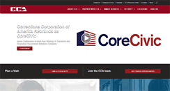 Desktop Screenshot of correctionscorp.com